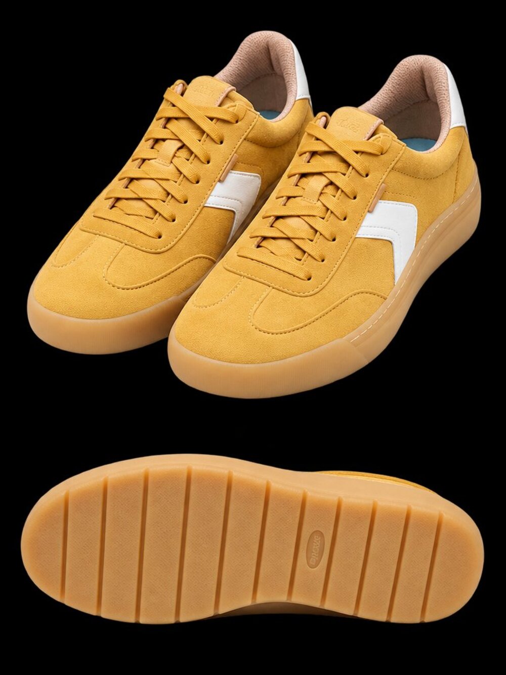 Dr. Scholl's Women's Time Off Win Sneaker Retro Yellow